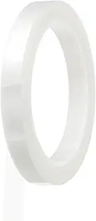 uxcell Whiteboard Tape 12mm Self Adhesive Graphic Chart Line Tape 66 Meters Grid Marking Stickers for Pinstripe Dry Erase Board Scrapbooking DIY Art Crafts, Clear, Pack of 1