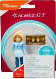 American Girl Collectable Mini Figure Mega Construx Pretty Penguin Outfit