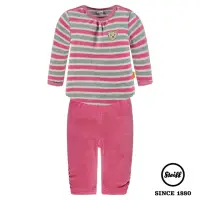 在飛比找momo購物網優惠-【STEIFF】長袖 二件式遊戲服 上衣+褲子(套裝)