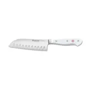 Wusthof Classic Santoku Knife with Dimples White 14cm