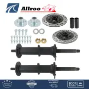 For 5" wheels 40" Rear Axle Kit With 3 Stud Hub For Go Kart Golf Cart ATV New
