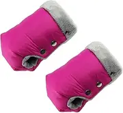#N/A Stroller Warm s Stroller Fleece Muff for Pram Buggy Accessories, Pink