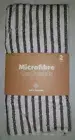 UBL Microfibre Tea Towel 2 Pack Grey