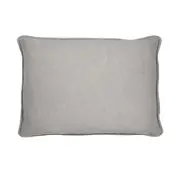 Light Gray 16X24 Inches With Microgel Feather-Like Insert Pillow