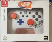 Nintendo Switch Nerf Edition Wired Controller White & Orange - Brand New