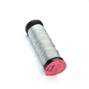Kreinik Thread Very Fine #4 Cord 001C VF Silver
