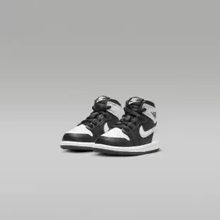 【NIKE 耐吉】Air Jordan 1 Retro High OG 童鞋 小童 黑白色 喬丹 AJ1 休閒鞋 FD1413-010