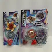 Hasbro Beyblade Burst Surge Speed Storm Kolossal Fafnir F6 And Odax O6 & Luinor