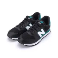 在飛比找ETMall東森購物網優惠-NEW BALANCE 復古休閒鞋 黑綠 GM500TA2 