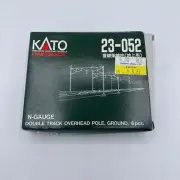 Kato Unitrack 23-052 Double Track Overhead Pole, Ground 6 Pieces