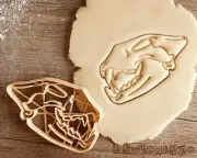 Lion Wild Predator Skull Bone Animal Farm Biology Anatomy Correct Cookie Cutter