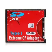 Cablecc SD SDHC SDXC to High Speed Extreme Compact Flash CF Adapter Card