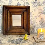 40050 法國百年木框鏡FRENCH CENTURY-OLD WOODEN FRAME MIRROR