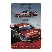 2x Holden Wise Attc Winner 1994 Winfield Racing Tin Metal Sign Rustic