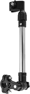 Bicycle Umbrella Stand,Adjustable 360 °Outdoor Retractable Stainless Steel Bike Umbrella Support Bar Holder Mount Frame Handle Connector for Electric Bicycle Stroller Walker Wheel Chair Carts Pram/13/