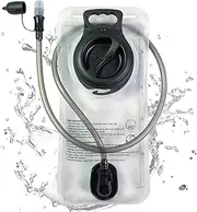 Hydration Bladder 2 Liter Leak Proof Water Reservoir,BPA Free,Wide Opening, Military Water Bladder Combined with Hydration Backpacks for Biking Hiking Running Camping Climbing