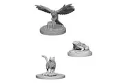 WizKids Deep Cuts Unpainted Miniatures Familiars