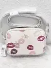 NWT COACH Jamie Camera Bag With Lips Print CZ935 Chalk Multi Fast Shipping