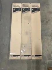 Lot of 3 Cooper Lighting Metalux WN-232A-UNV-EB81-U T8 2 Lamp 4' Surface New NIB