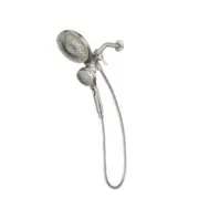 SPOT RESIST BRUSHED NICKEL SIX-FUNCTION STANDARD WITH HANDSHOWER