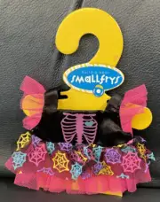 Build A Bear Clothes 9" Smallfrys Buddies Halloween Dress W/Spider Webs NWOT