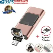2TB 1TB USB3.0 Flash Drive Memory Photo Stick OTG Disk Fr iPhone Samsung Android