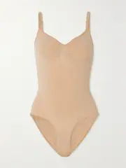 [SKIMS] SKIMS - Seamless Sculpt Brief Bodysuit - Mica - Brown - 4XL 4XL Brown