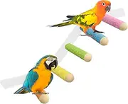 Suction Cup Bird Perch - Parakeet Climbing Ramp - Suction Cup Space Saving Bird Cage Shower Perch for Parrot Parakeet Cockatiel Conure