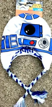 Star Wars R2-D2 Hat Chapeau Laplander toboggan tuk Beanie Costume Halloween