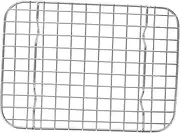 OFFSCH Stainless Steel Grid Cooling Rack for Baking and BBQ Versatile Wire Rack for Cakes Cookies Muffins and Hot Dishes and Oven Safe Cooking Essential