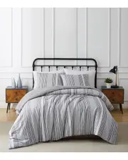 Truly Soft Kiel Stripe Flannel Comforter Set