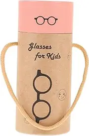 [MOBUTOFU] Children Sunglasses Case Holder Eyeglasses Case with Rope Easy Open and Close Fashionable Look Kids