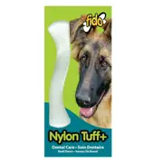 Fido Nylon Tuff + Bone Dog Dental Chew Toy Beef - 4 Sizes