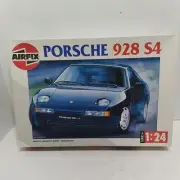 AIRFIX Vtg Porsche 928 S4 1:24 Model OPEN BOX Parts Sealed Blue Series 6 NOS