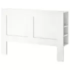 IKEA BRIMNES headboard with storage compartment 146x28x111 cm white