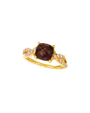 Le Vian 14K Rose Gold 2.34 ct. tw. Diamond & Quartz Nude Palette Ring