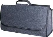 Large Car Trunk Storage, Car Trunk Organizer,Multifunctional Felt Fabric Container for Automotive | Save Space Car Storage for Ro