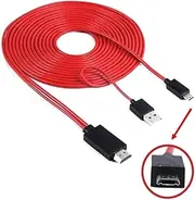 Angoily to Adapter Cable for Video Output for Tv and Monitor Viewing