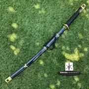 Black Mortal Blade Sekiro Shadows Die Twice Black Scroll Sword - CUSTOM ENGRAVED