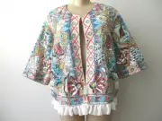 LA BELLUM BY HILLARY SCOTT HERO SEQUIN EMBELLISHED JACKET SIZE L - NWT