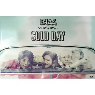 Kpop B1A4 Official Album Poster SOLO DAY B Jin Young Baro