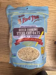 Bob's Red Mill Quick Cooking Steel Cut Oats, 22-ounce (Pack of 4)