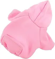 HOMOBABE Stylish Puppy Hoodie with Hat and Pocket Warm Keeping Dog Hoodie for Small Dogs Comfortable and Versatile Outdoor Wear for Walks and Jogging Adorable Dog Costume