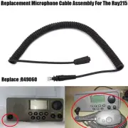For Raymarine Ray215 VHF Radio Microphone Mic Cord Cable Replacement for R49060