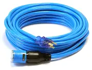 Pro Lock D14412100BL Extension Cord, Blue, 12/3, 100-Ft. - Quantity 1