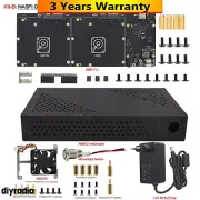 NASPi-Gemini 3.5 NAS Storage w/ 3.5" SATA HDD Shield 12V for Raspberry Pi 4