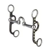 Tabelo Argentine Low Port Snaffle Bit 5'' Light Black
