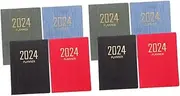 jojofuny 2sets Planning Notebooks Multi Function Pocket Notepads for Daily Scheduling Task Management Note Taking for Students Workers The Go Use 4pcs*2