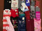 HUGE Girls Size 6-7 FALL WINTER SCHOOL Clothing LOT & Outfits Old Navy SO NEW!