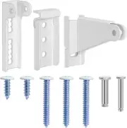 Reinforced Storm Door Closer Kit - Compatible with Andersen, Emco, White